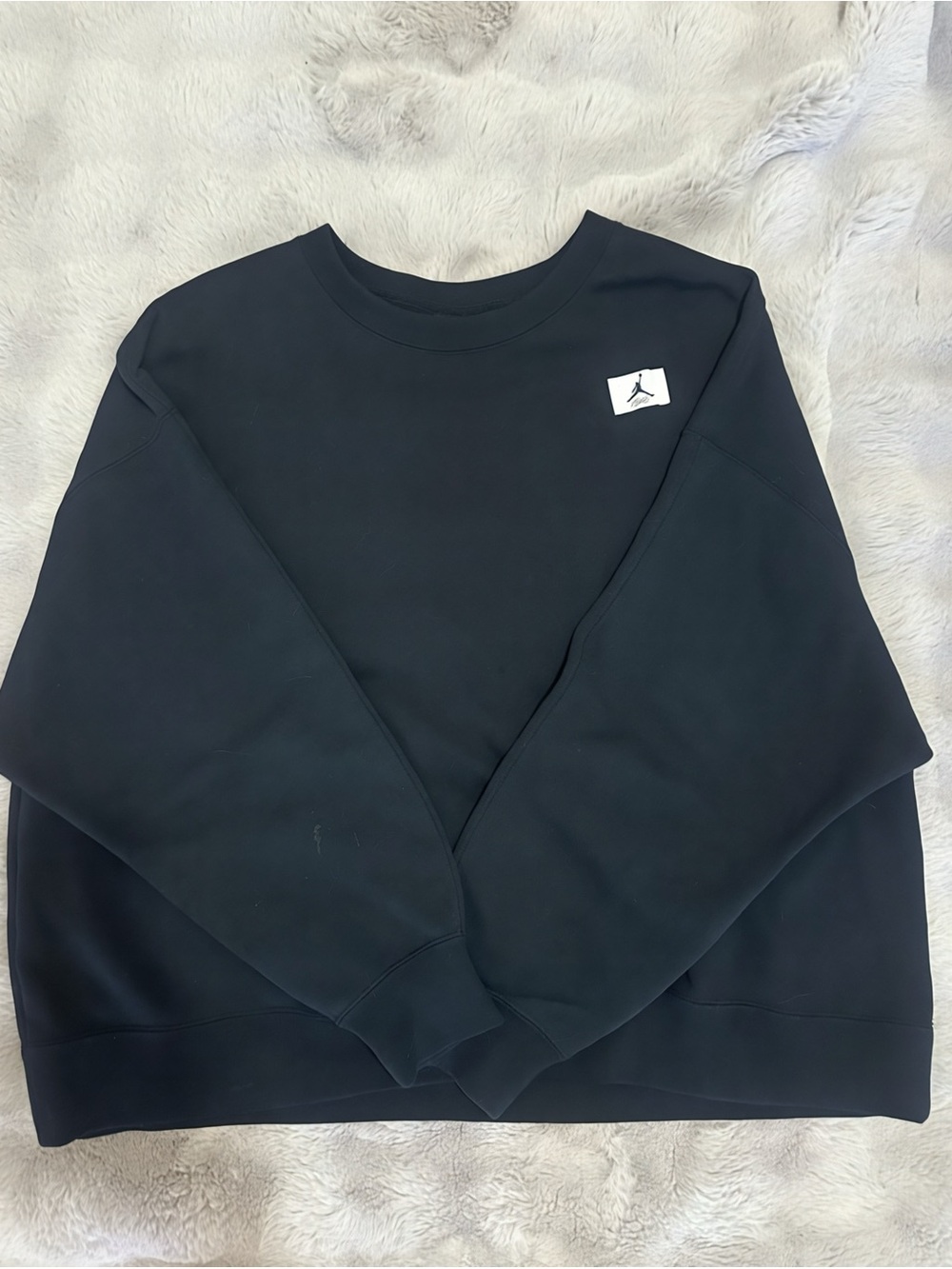Men’s Jordan Black Crewneck Sweatshirt Athletic Apparel 1X